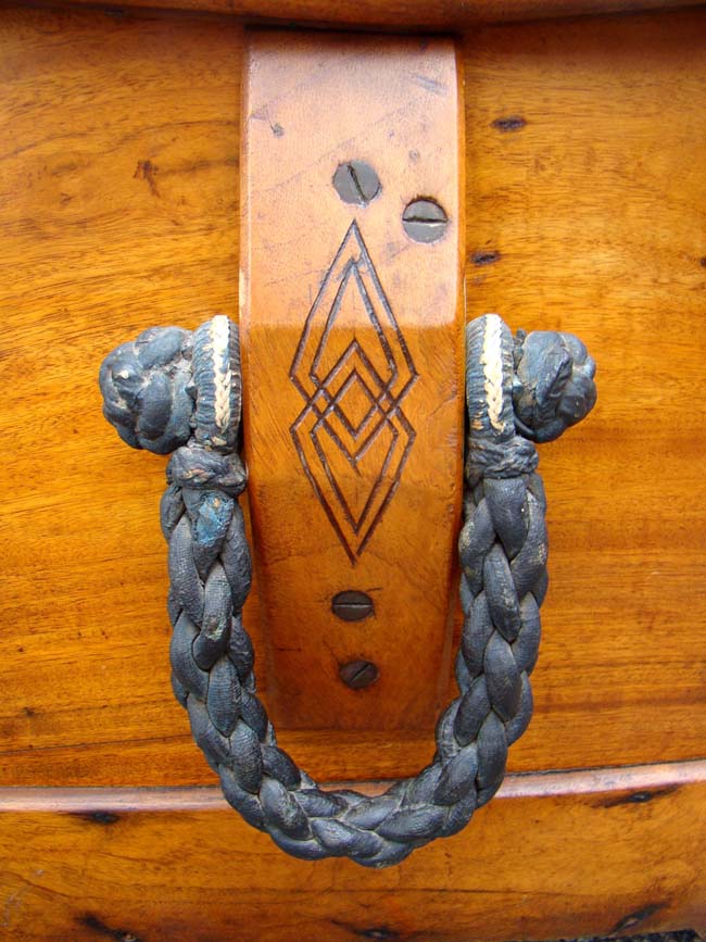 A China Trade period Camphorwood Sailors Sea Chest circa 1825 — image 2